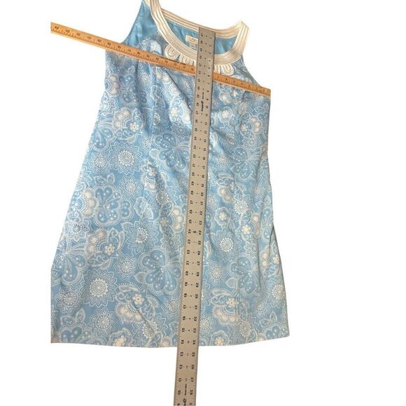 Loft sleeveless blue dress size 12 - Picture 10 of 10